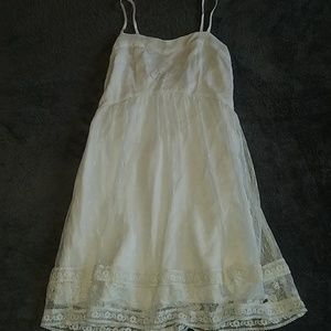 Abercrombie Kids Slip Dress, White Lace